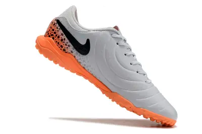 Nike Tiempo Legend 10 Academy TF - Gray/Vibrant Orange/Black