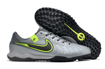 Nike Tiempo Legend 10 Academy TF - Gray/Neon Green/Dark Black