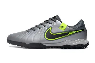 Nike Tiempo Legend 10 Academy TF - Gray/Neon Green/Dark Black