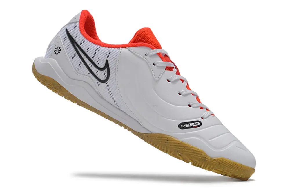 Nike Tiempo Legend 10 Academy IC - White/Bright Orange/Gum Brown