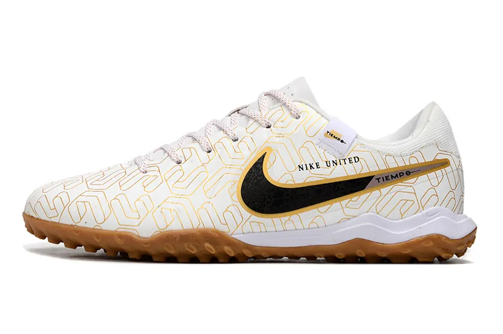 Nike Tiempo Legend 10 Academy TF - White/Golden Yellow/Black