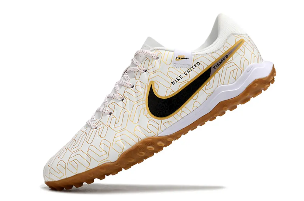 Nike Tiempo Legend 10 Academy TF - White/Golden Yellow/Black