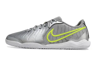 Nike Tiempo Legend 10 Academy IC - Silver/Electric Green/White