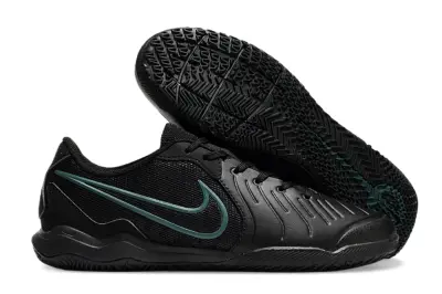 Nike Tiempo Legend 10 Academy IC - Black/Teal Accent/Classic Black
