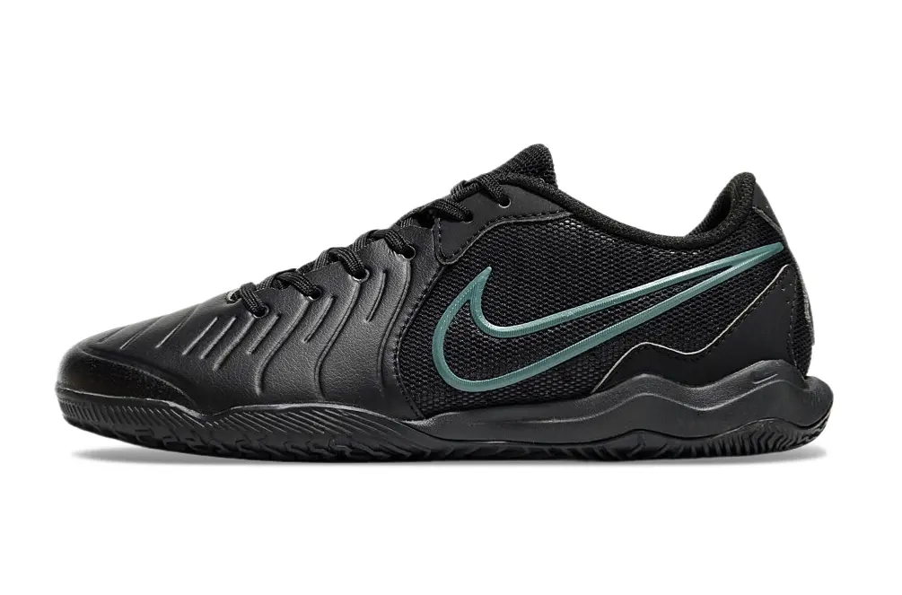 Nike Tiempo Legend 10 Academy IC - Black/Teal Accent/Classic Black