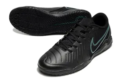 Nike Tiempo Legend 10 Academy IC - Black/Teal Accent/Classic Black
