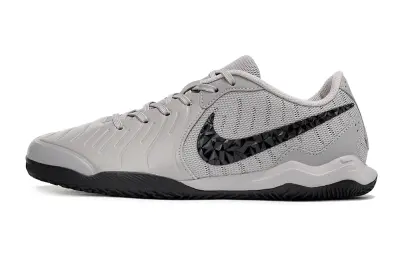 Nike Tiempo Legend 10 Academy IC - Gray/Charcoal Black/Pink Fusion
