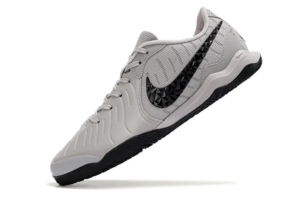 Nike Tiempo Legend 10 Academy IC - Gray/Charcoal Black/Pink Fusion