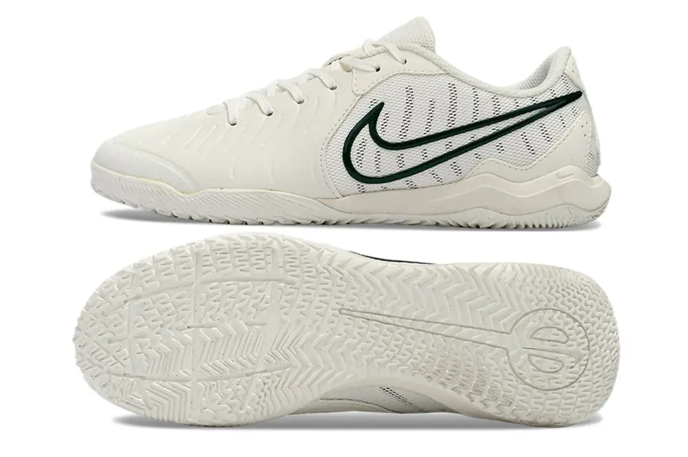 Nike Tiempo Legend 10 Academy IC - White/Classic Green/Neutral Grey