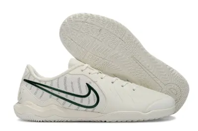 Nike Tiempo Legend 10 Academy IC - White/Classic Green/Neutral Grey