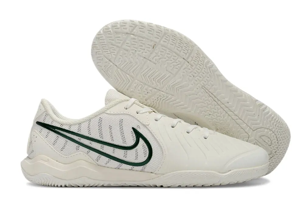 Nike Tiempo Legend 10 Academy IC - White/Classic Green/Neutral Grey