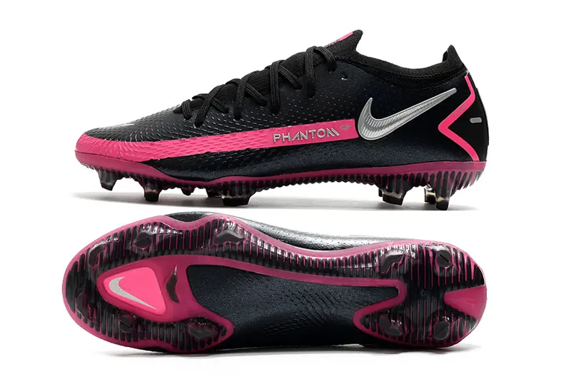 Nike Phantom GT Elite FG - Black/Vivid Pink/Metallic Silver