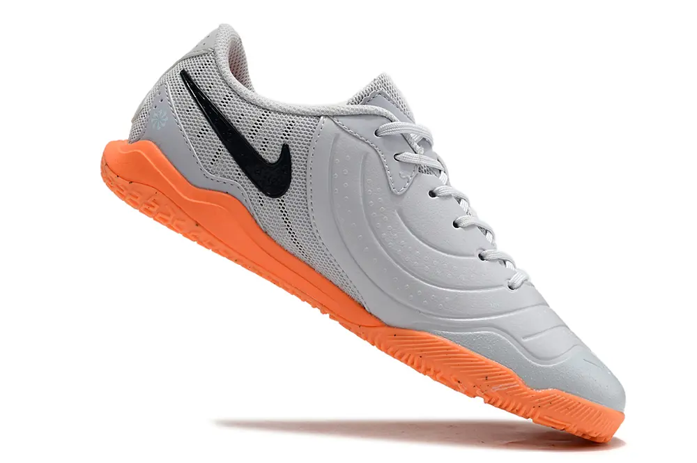 Nike Tiempo Legend 10 Academy IC - Gray/Bright Orange/Deep Black