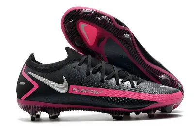 Nike Phantom GT Elite FG - Black/Vivid Pink/Metallic Silver