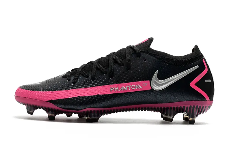 Nike Phantom GT Elite FG - Black/Vivid Pink/Metallic Silver