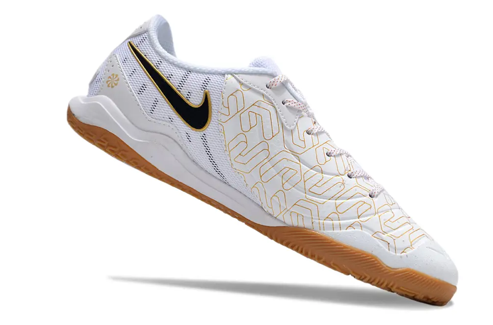 Nike Tiempo Legend 10 Academy IC - White/Golden Yellow/Bright Black