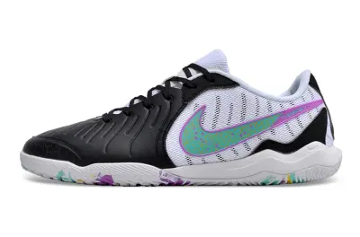 Nike Tiempo Legend 10 Academy IC - Black/Vibrant Aqua/Soft Lavender