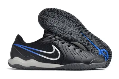 Nike Tiempo Legend 10 Academy IC - Black/Cool Blue/White