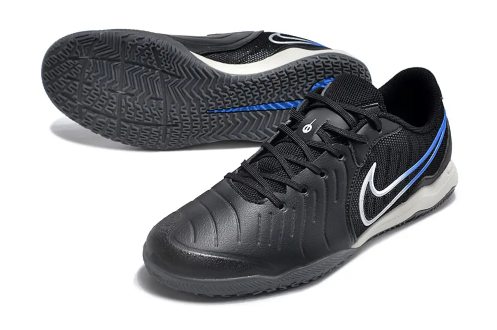 Nike Tiempo Legend 10 Academy IC - Black/Cool Blue/White