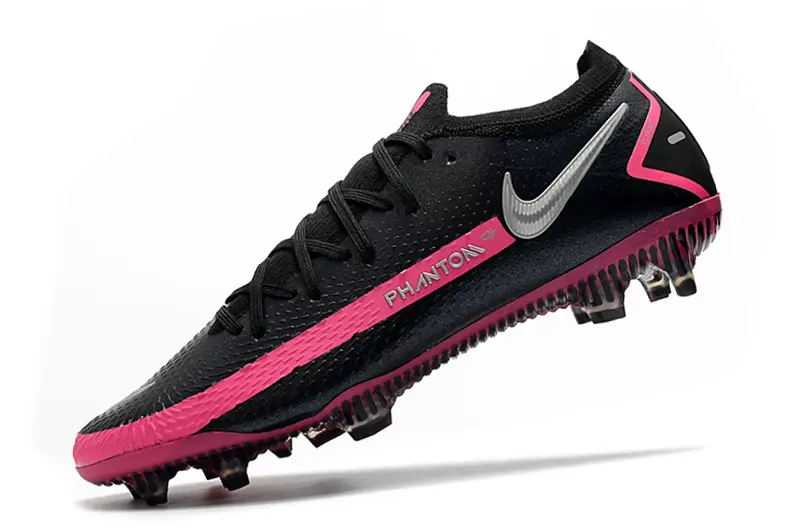 Nike Phantom GT Elite FG - Black/Vivid Pink/Metallic Silver