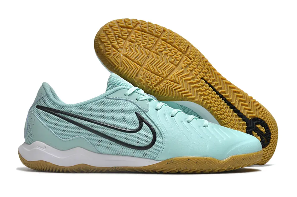 Nike Tiempo Legend 10 Academy IC - Aqua/Mint Green/Amber Brown