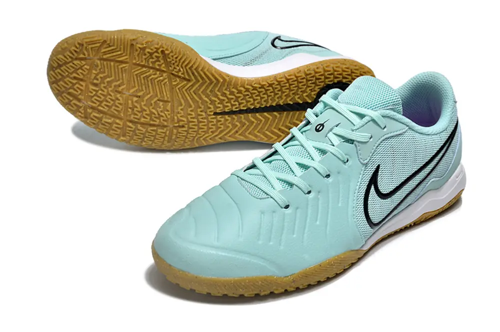 Nike Tiempo Legend 10 Academy IC - Aqua/Mint Green/Amber Brown