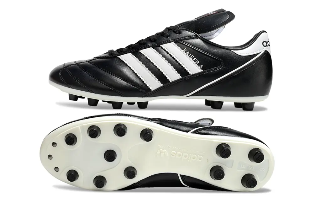 Adidas Kaiser 5 FG - Black/Classic Black/White