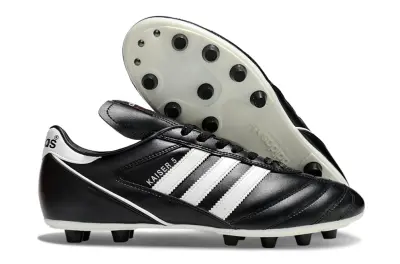 Adidas Kaiser 5 FG - Black/Classic Black/White
