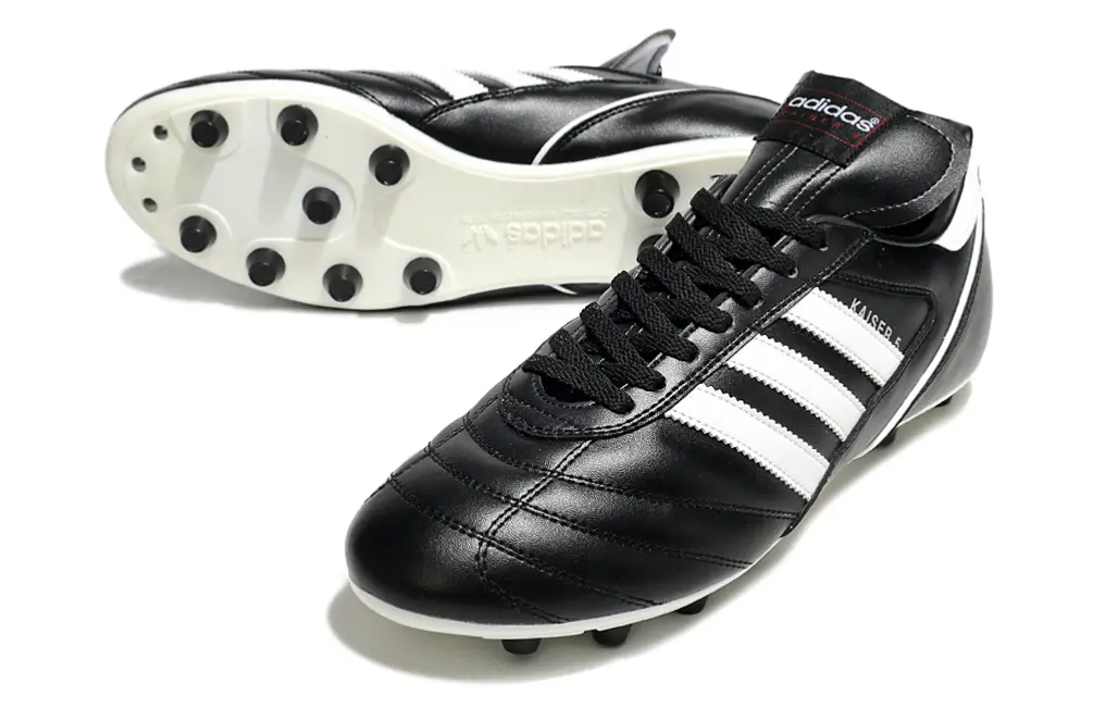 Adidas Kaiser 5 FG - Black/Classic Black/White