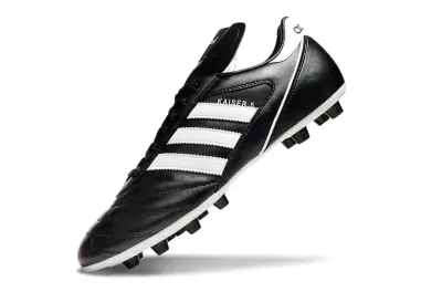 Adidas Kaiser 5 FG - Black/Classic Black/White