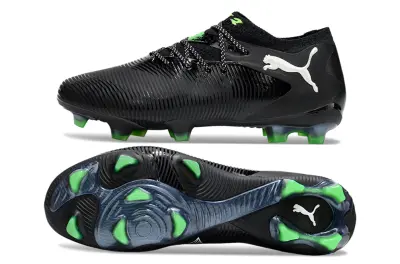 Puma Future 8 Ultimate FG - Black/Electric Green/Graphite Grey