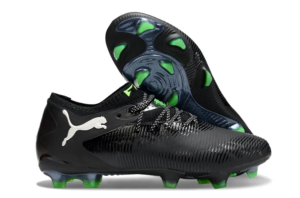Puma Future 8 Ultimate FG - Black/Electric Green/Graphite Grey
