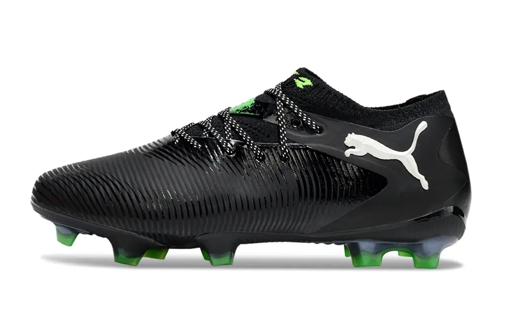 Puma Future 8 Ultimate FG - Black/Electric Green/Graphite Grey