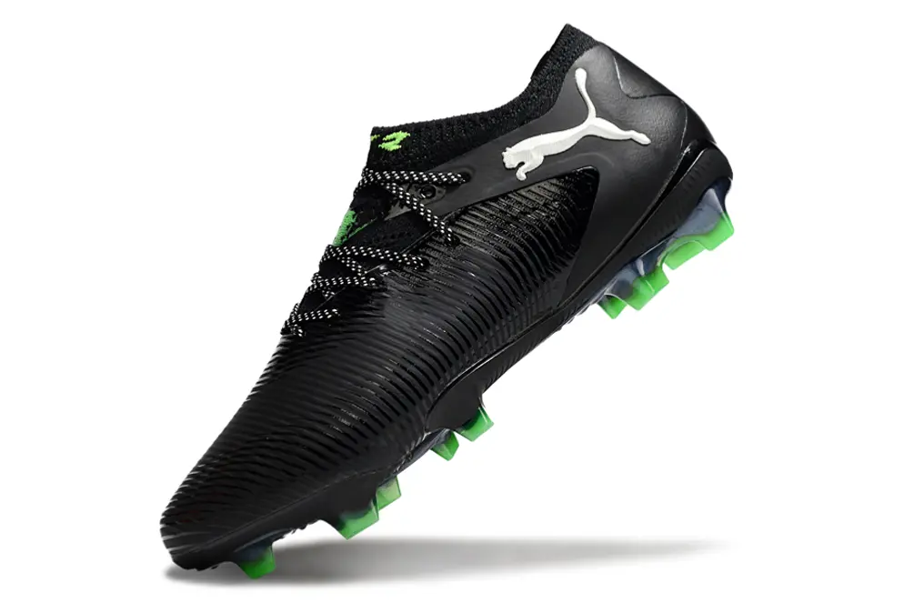 Puma Future 8 Ultimate FG - Black/Electric Green/Graphite Grey