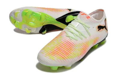 Puma Future 8 Ultimate FG - White/Neon Pink/Neon Green