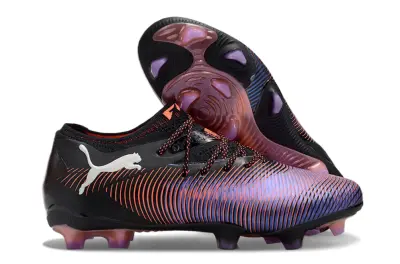 Puma Future 8 Ultimate FG - Black/Electric Blue/Fiery Orange