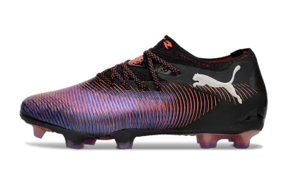 Puma Future 8 Ultimate FG - Black/Electric Blue/Fiery Orange
