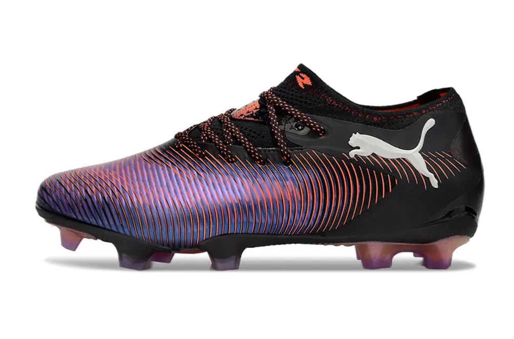 Puma Future 8 Ultimate FG - Black/Electric Blue/Fiery Orange