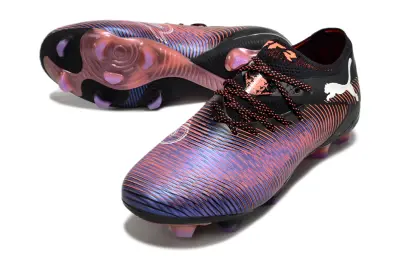 Puma Future 8 Ultimate FG - Black/Electric Blue/Fiery Orange