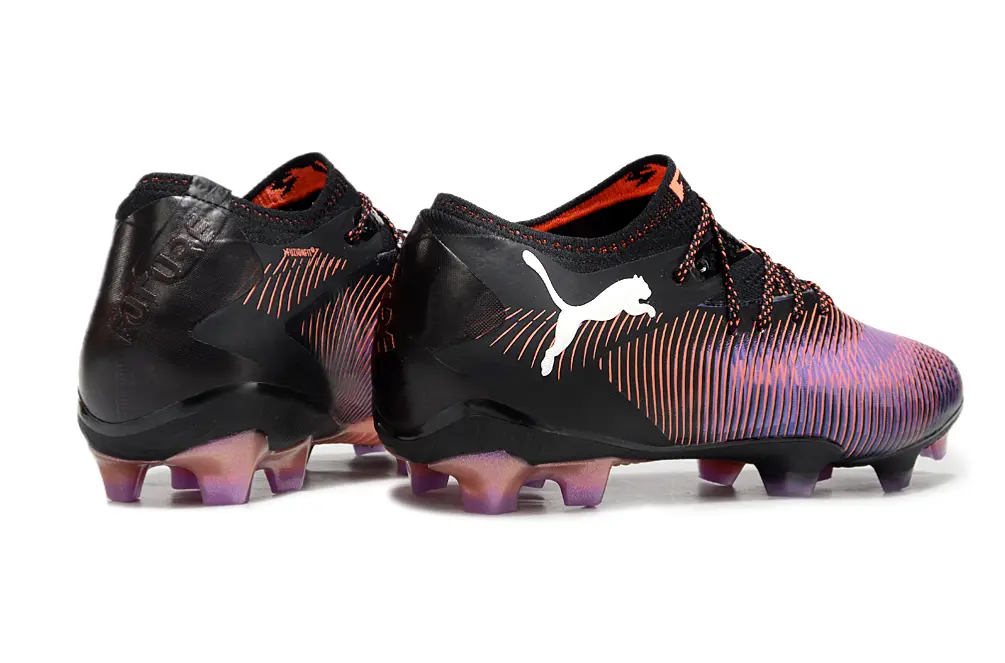Puma Future 8 Ultimate FG - Black/Electric Blue/Fiery Orange