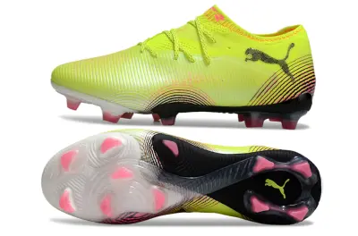 Puma Future 8 Ultimate FG - Yellow/Neon Yellow/Black Pink