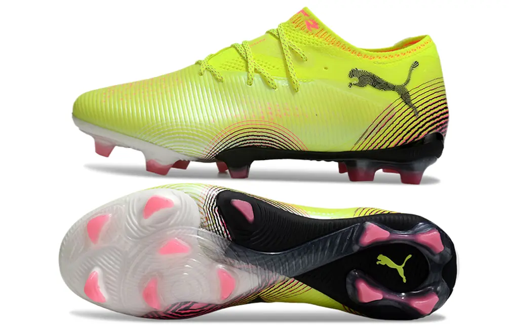 Puma Future 8 Ultimate FG - Yellow/Neon Yellow/Black Pink