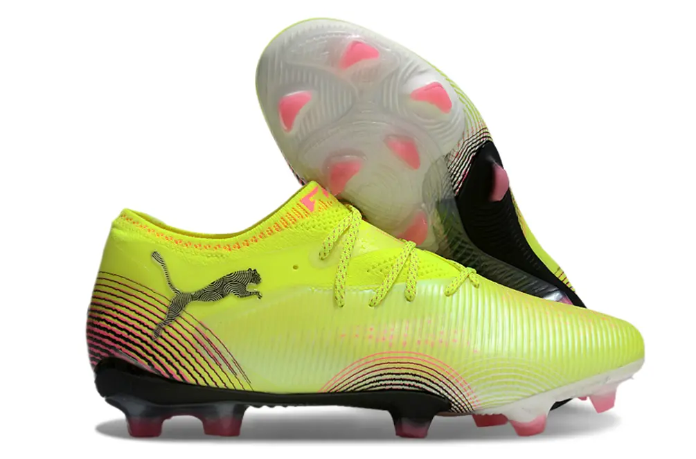 Puma Future 8 Ultimate FG - Yellow/Neon Yellow/Black Pink