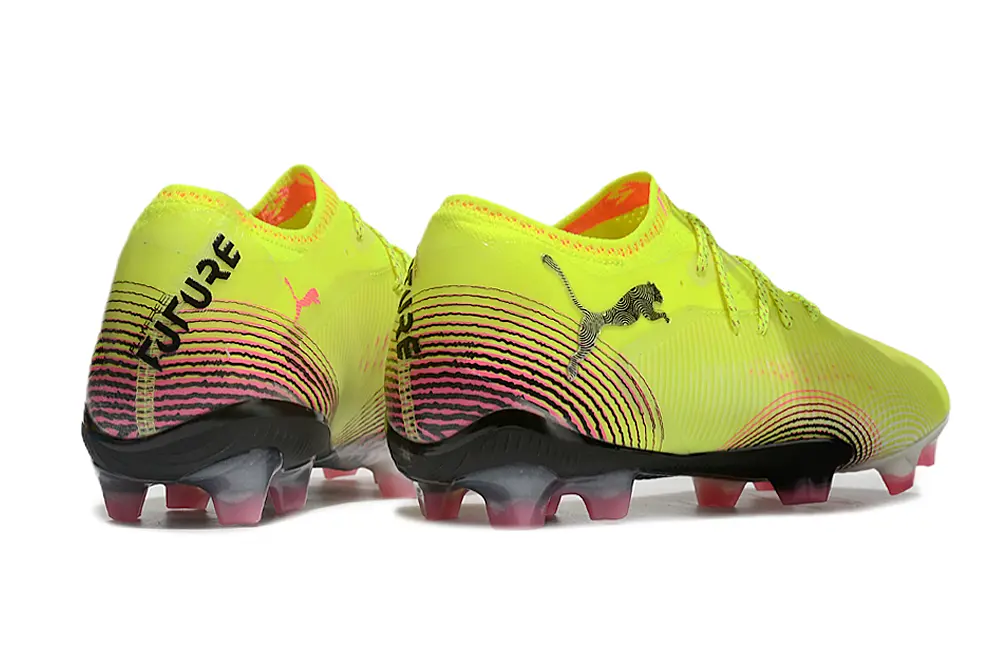 Puma Future 8 Ultimate FG - Yellow/Neon Yellow/Black Pink