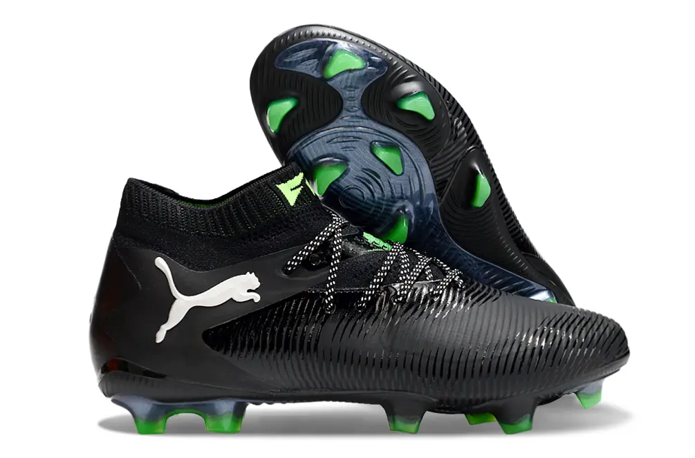 Puma Future 8 Ultimate FG - Black/Neon Green/Metallic Blue