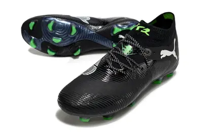 Puma Future 8 Ultimate FG - Black/Neon Green/Metallic Blue