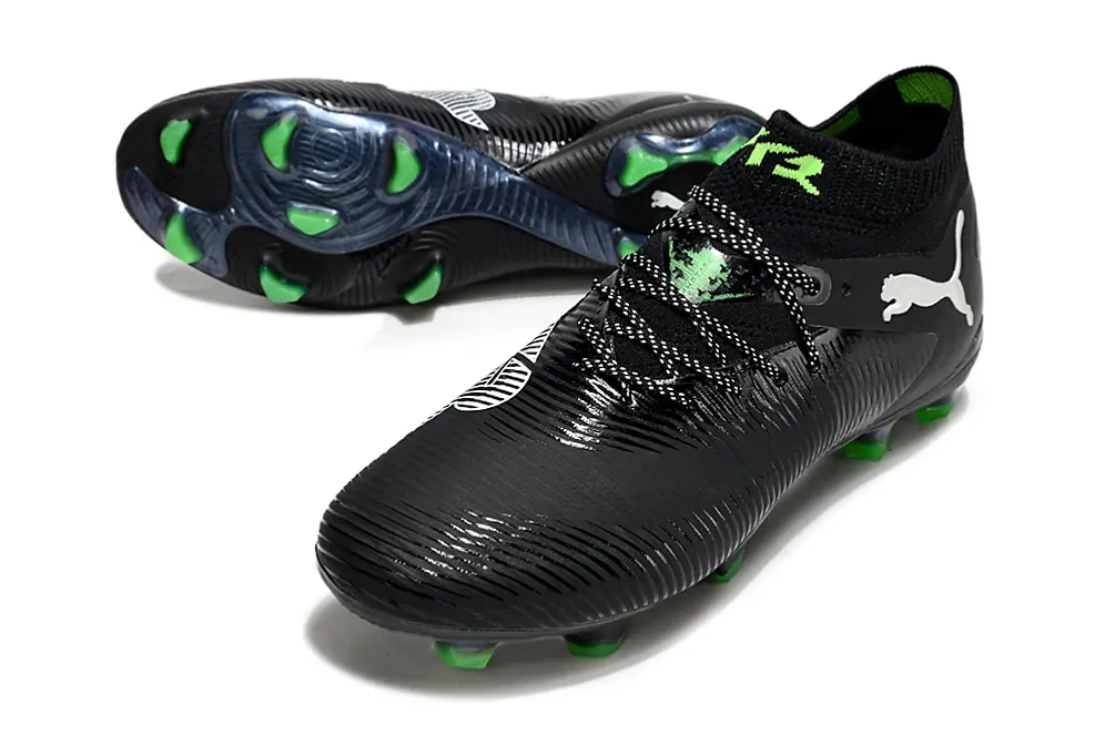 Puma Future 8 Ultimate FG - Black/Neon Green/Metallic Blue