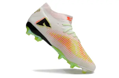 Puma Future 8 Ultimate FG - White/Neon Orange/Neon Green