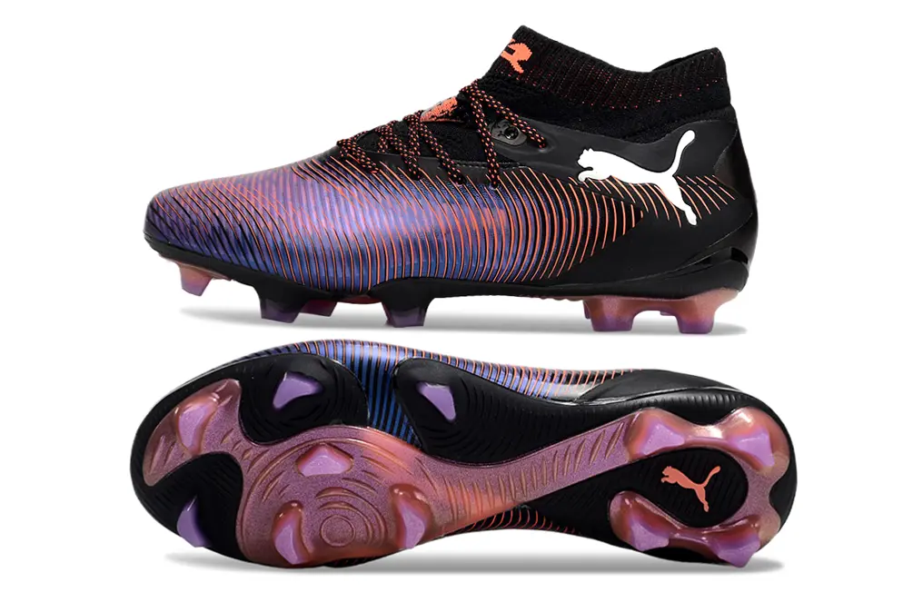 Puma Future 8 Ultimate FG - Black/Electric Orange/Deep Purple