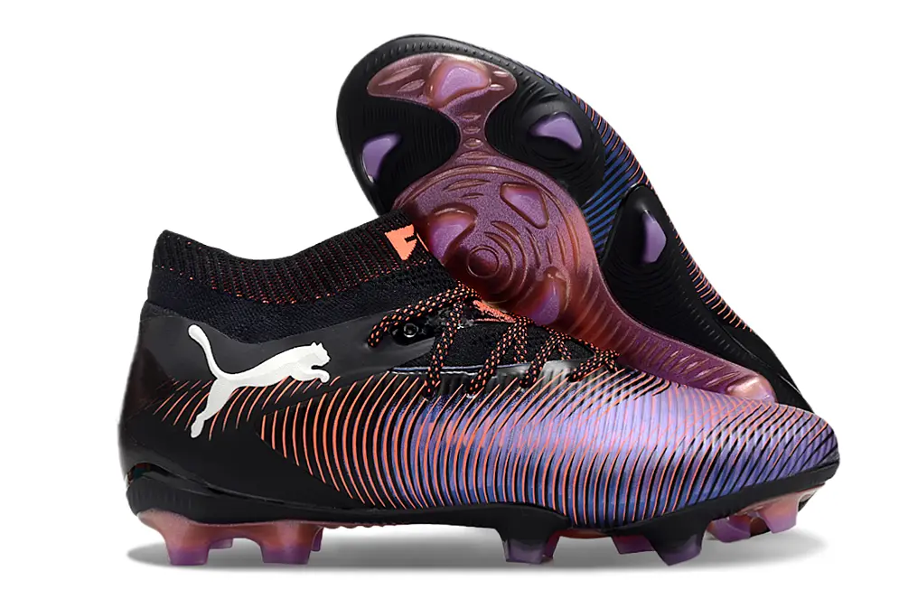 Puma Future 8 Ultimate FG - Black/Electric Orange/Deep Purple